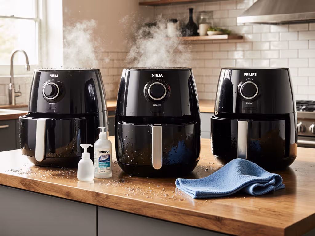 Best Air Fryer Brands: Ninja Philips Cosori Cleanup Test
