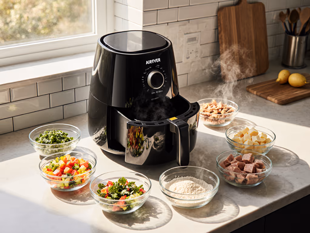 Streamlined Air Fryer Meals for Mixed Dietary Needs