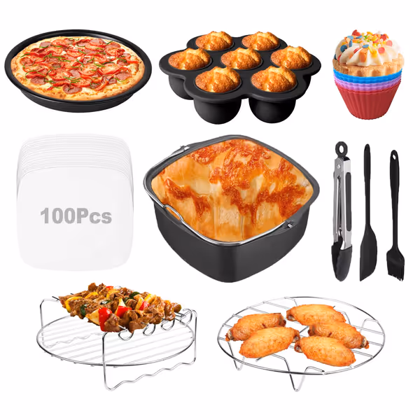 RHM 10-Piece Air Fryer Accessories